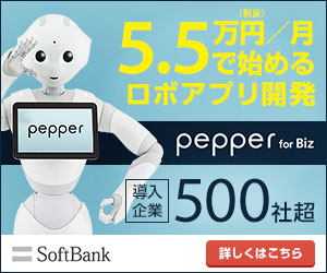 5.5万円/月で始めるロボアプリ開発SoftBank