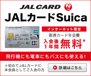 JAL CARD JALカードSuica インターネット限定