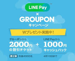 LINE Pay × GROUPON キャンペーン